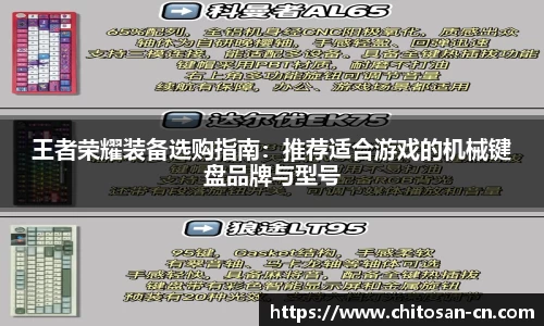 王者荣耀装备选购指南：推荐适合游戏的机械键盘品牌与型号