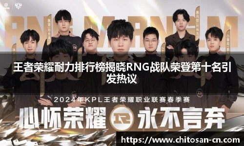 王者荣耀耐力排行榜揭晓RNG战队荣登第十名引发热议